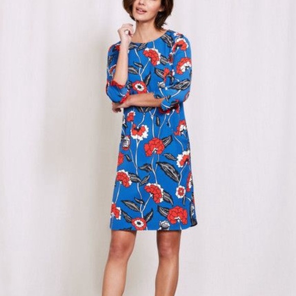 Boden Floral Dress Size 4 - Picture 1 of 12